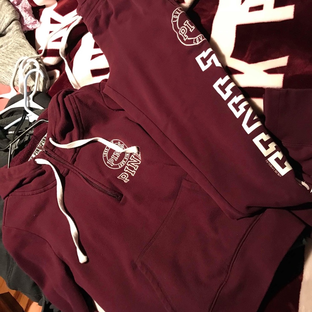 Vs sweat pants and hoodie